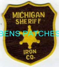MICHIGAN,A,IRON COUNTY SHERIFF 3_wm